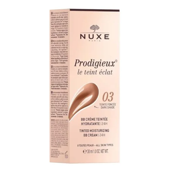 Nuxe Prodigieux BB Crème Teintée Hydratante : Nuxe